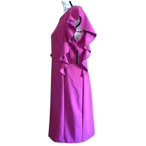 Donna Morgan Raspberry Size 12 Dress - Picture 2 of 7